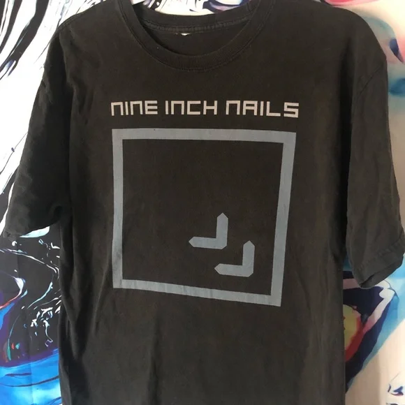 Shirts | Y2k Vintage Nine Inch Nails Nin T Shirt Goth Metal Punk 